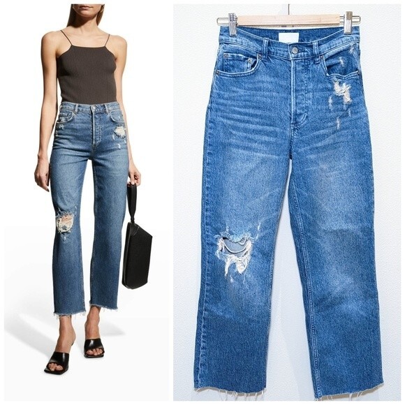 Boyish The Mikey Distressed Jeans - Picture 1 of 15